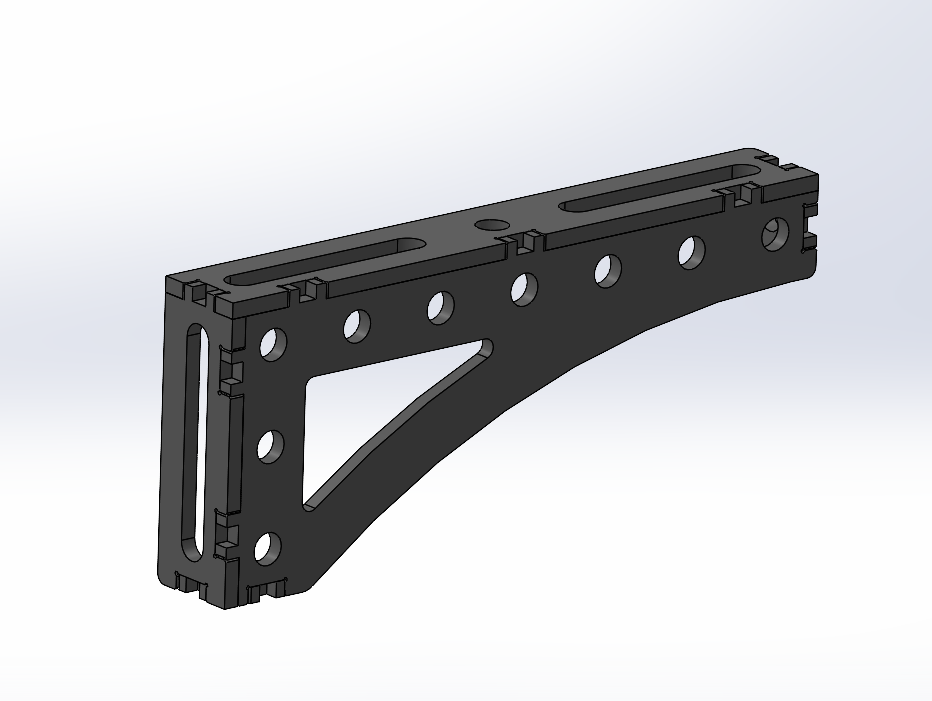 Spannwinkel D16 Set L+R | 350x150x50x6