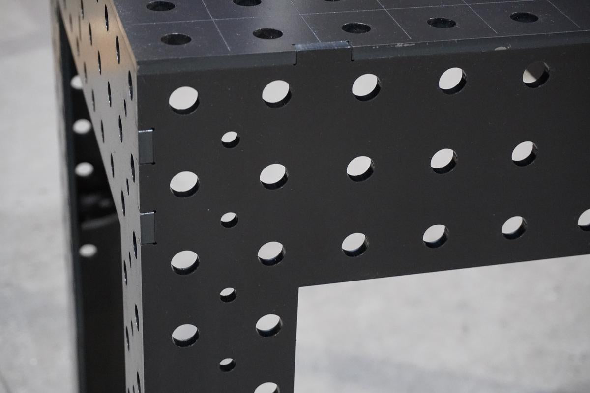 3D Schweißtisch PREMIUM D16 | 1000×600×150×8 mm – Maximale Stabilität & Präzision auf kompakter Fläche