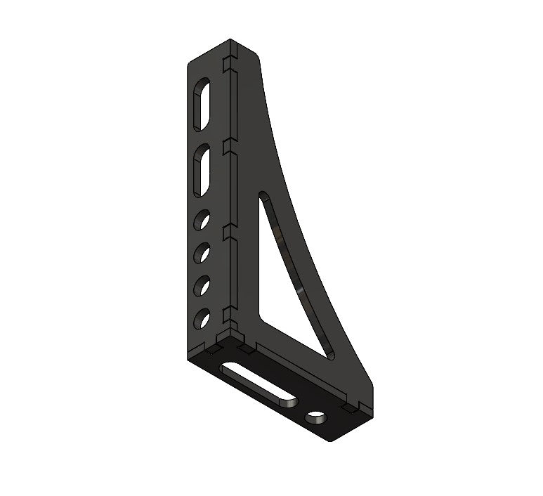 Spannwinkel D28 | 450x250x75x12mm – Geschweißt