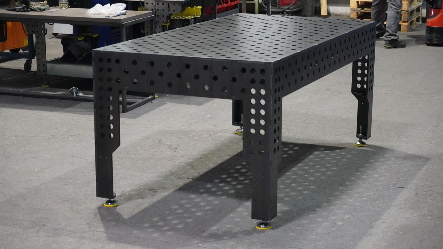 * AKTION * - Nur so lange Vorrat reicht - 3D Schweißtisch 2000 x 1000 x 12mm PREMIUMSTAHL D28 - Hot-tabledance