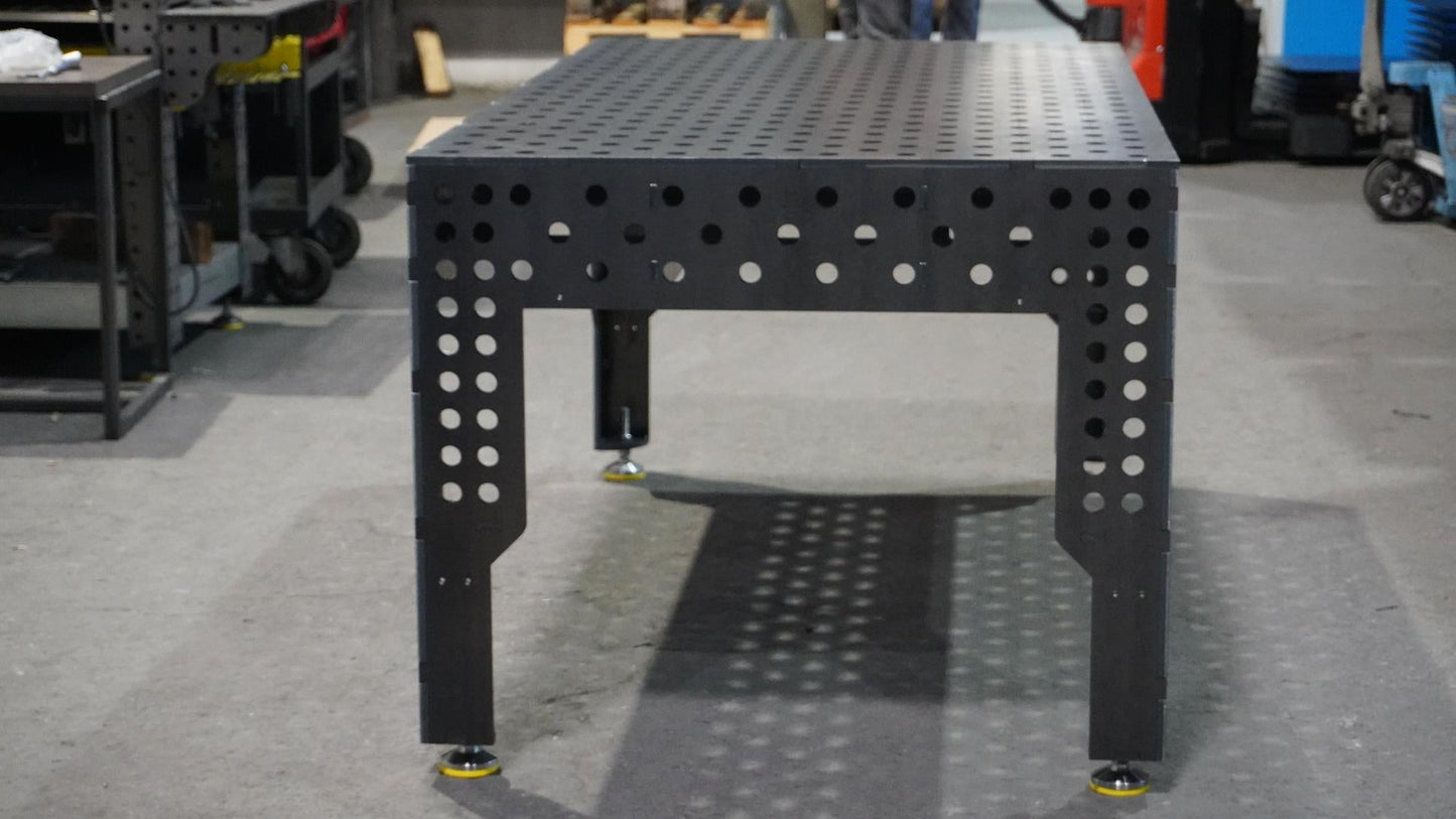 * AKTION * - Nur so lange Vorrat reicht - 3D Schweißtisch 2000 x 1000 x 12mm PREMIUMSTAHL D28 - Hot-tabledance