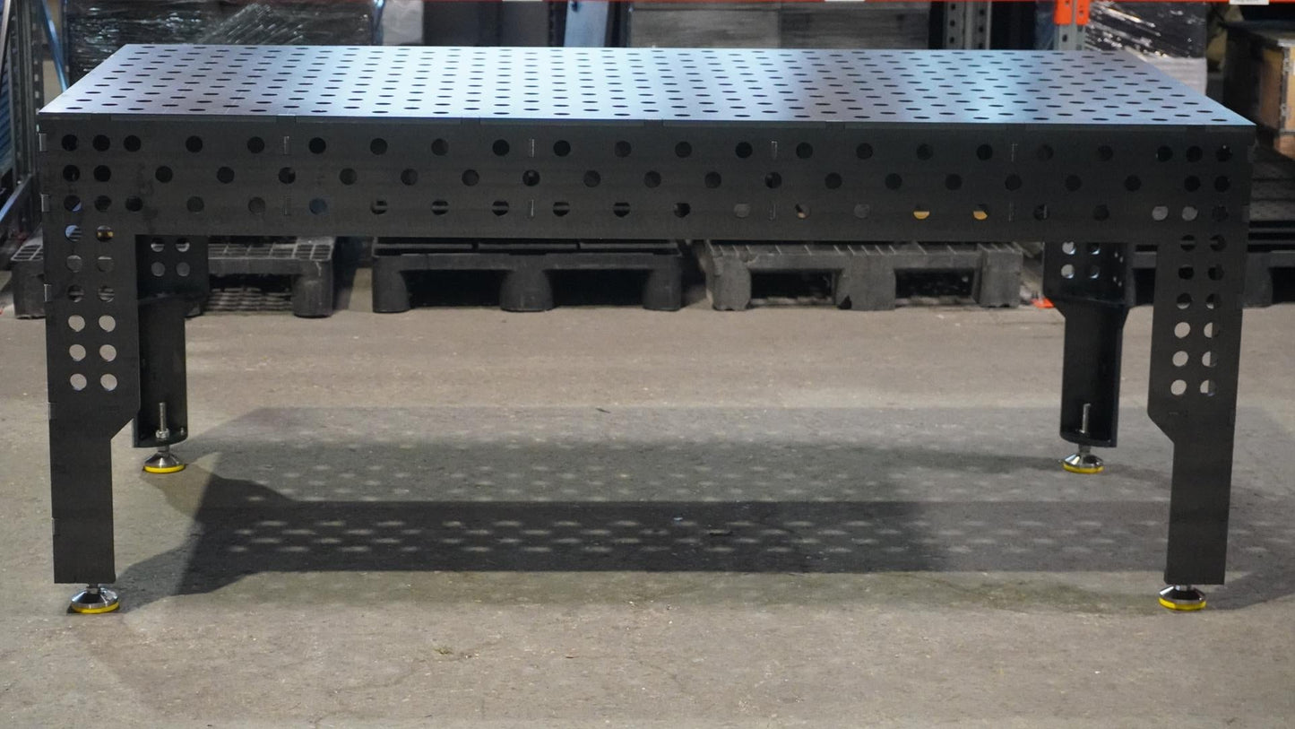 3D Schweißtisch 2000 x 1000 x 12mm PREMIUMSTAHL D28