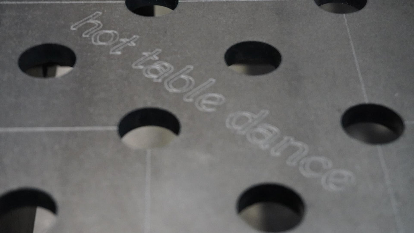 * AKTION * - Nur so lange Vorrat reicht - 3D Schweißtisch 2000 x 1000 x 12mm PREMIUMSTAHL D28 - Hot-tabledance