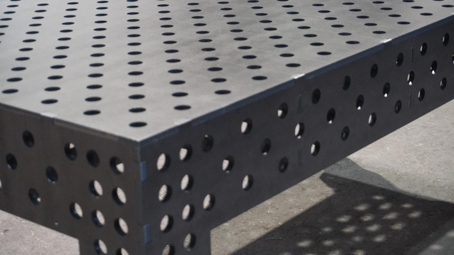 * AKTION * - Nur so lange Vorrat reicht - 3D Schweißtisch 2000 x 1000 x 12mm PREMIUMSTAHL D28 - Hot-tabledance