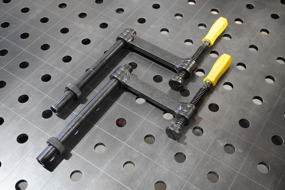 Set 2x Rohrschraubzwinge | D16