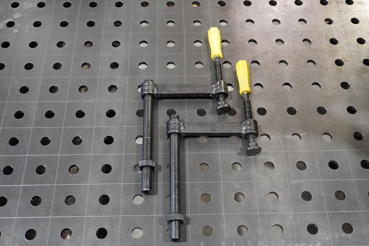 Set 2x Rohrschraubzwinge | D16