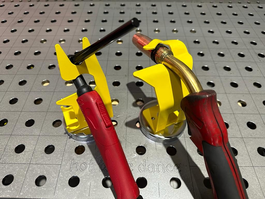 MIG / MAG Brennerhalter mit Magnetfuß