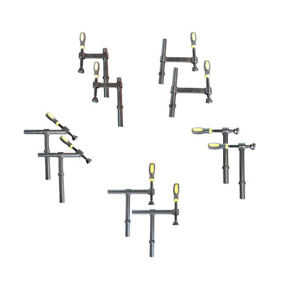 10er rohrschraubzwinge set