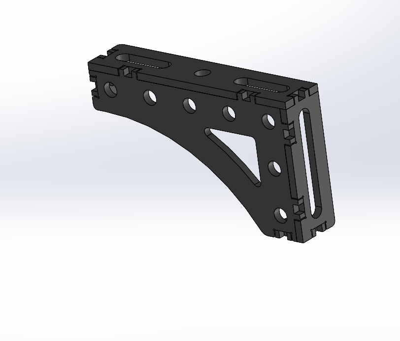 Spannwinkel D16 Set L+R | 250×150×50×6 mm