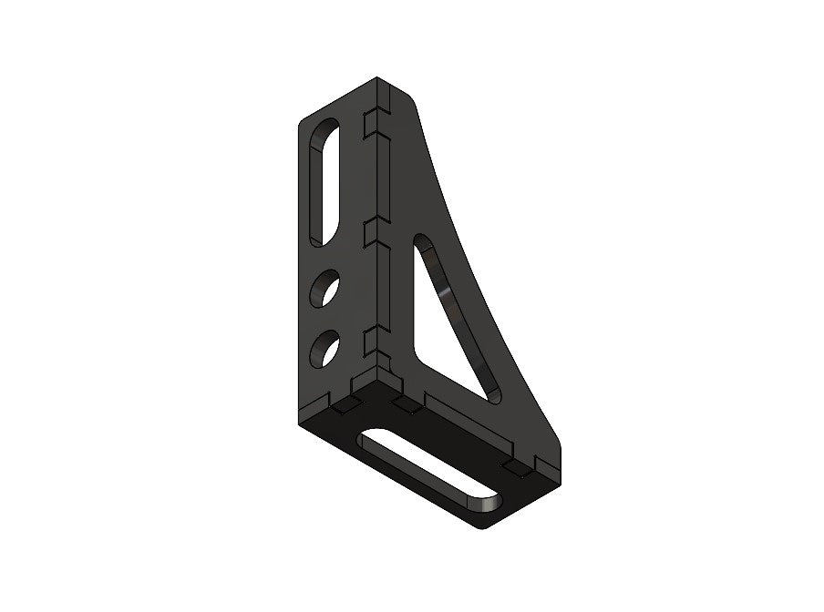 Spannwinkel D28 | 250x175x75x12mm – Geschweißt