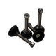 4 Stellfüße M16x100mm Ø 50mm für Schweißtisch