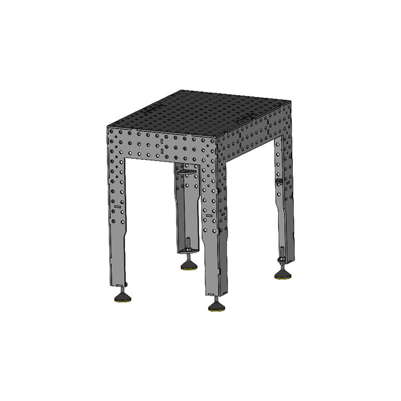 3D Schweißtisch PREMIUM D16 | 800×600×150×6 mm – Kompakter Profi-Schweißtisch für höchste Präzision