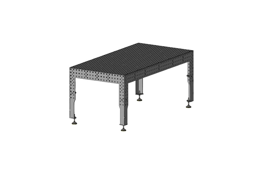 3D Schweißtisch PREMIUM D16 | 2000x1000x150x8mm