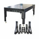 3D Schweißtisch PREMIUM D28 | 2400×1200×200×12 mm – Konfigurierbar mit 6-tlg. Spannwinkel-Set 300, 450 und 600 mm