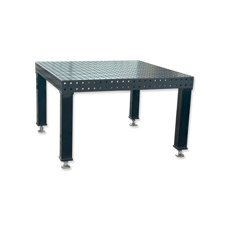 3D Schweißtisch PROFI D16 – 1200 × 1200 × 100 mm | 12 mm plasmanitriert