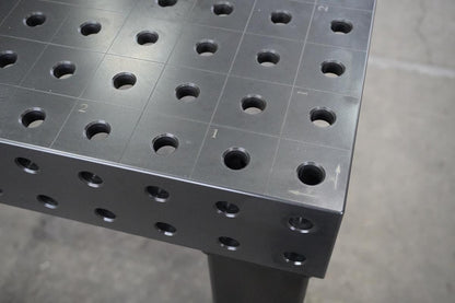 3D Schweißtisch PROFI D16 – 1200 × 1200 × 100 mm | 12 mm plasmanitriert