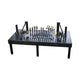 Schweisstisch 3000×1500 System 28 – PROFI 3D | Platte 25 mm plasmanitriert inkl. 80-tlg. PROFI Spannset