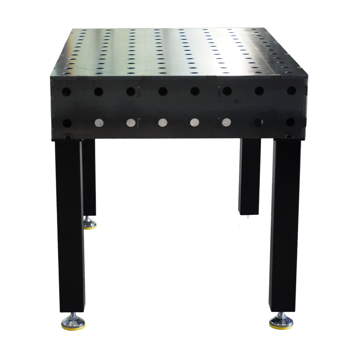 Work-Pro D28 Schweisstisch 1200 × 800 mm – Perspektivansicht der 3D-Tischkonstruktion
