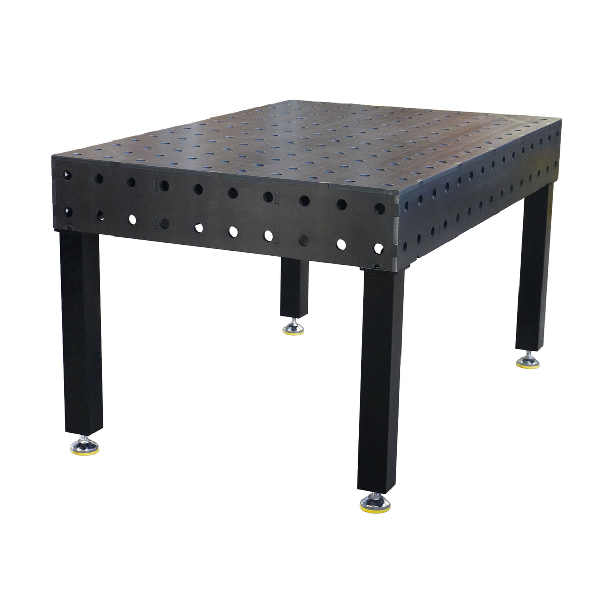 3D-Schweisstisch Work-Pro D28 1500 × 1000 mm – Gesamtansicht mit 12 mm Arbeitsplatte