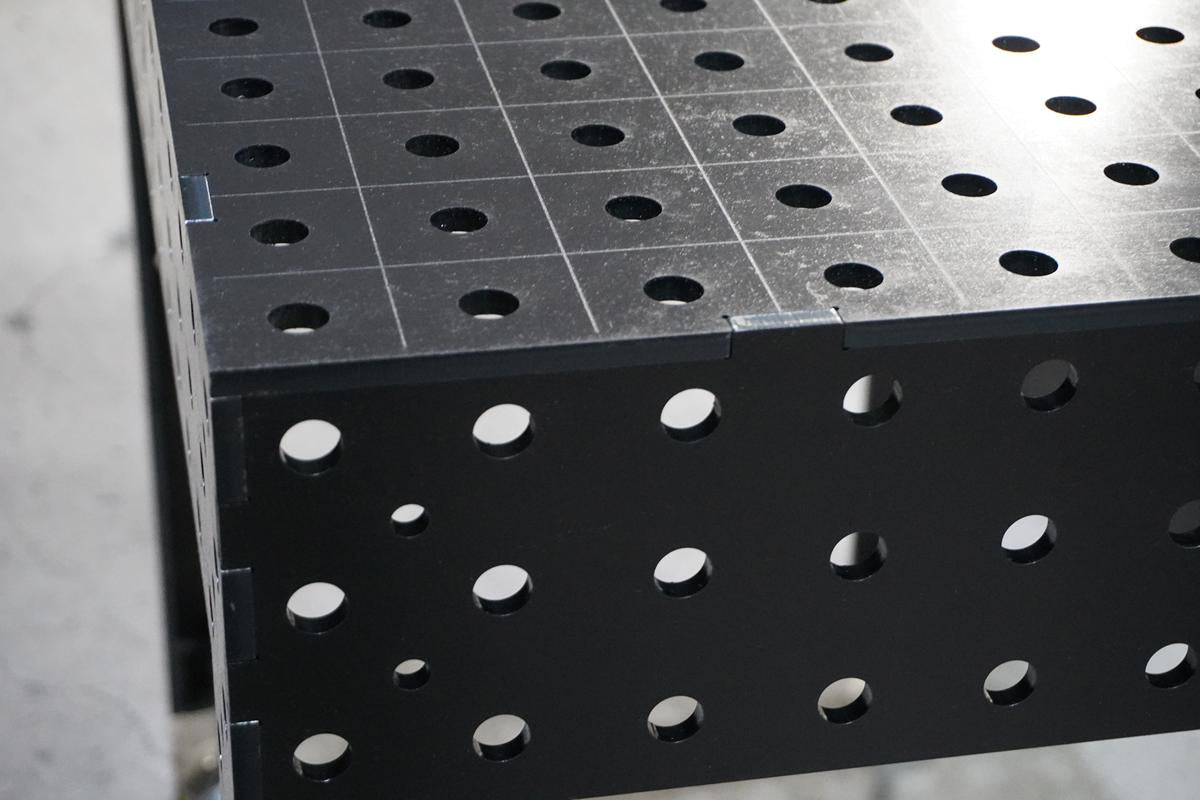 3D Schweißtisch PREMIUM D16 | 1000×600×150×8 mm – Maximale Stabilität &amp; Präzision auf kompakter Fläche