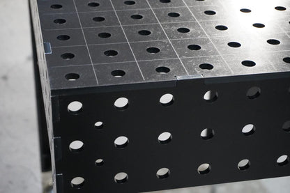 3D Schweißtisch PREMIUM D16 | 1000×600×150×8 mm – Maximale Stabilität &amp; Präzision auf kompakter Fläche