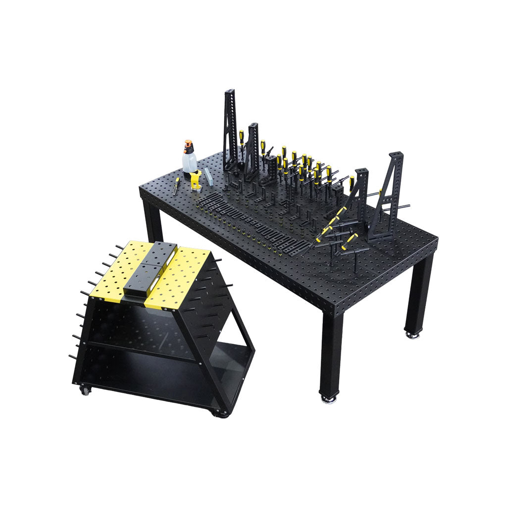 102-tlg. PROFI Set D16×24mm + Werkzeugwagen System 16