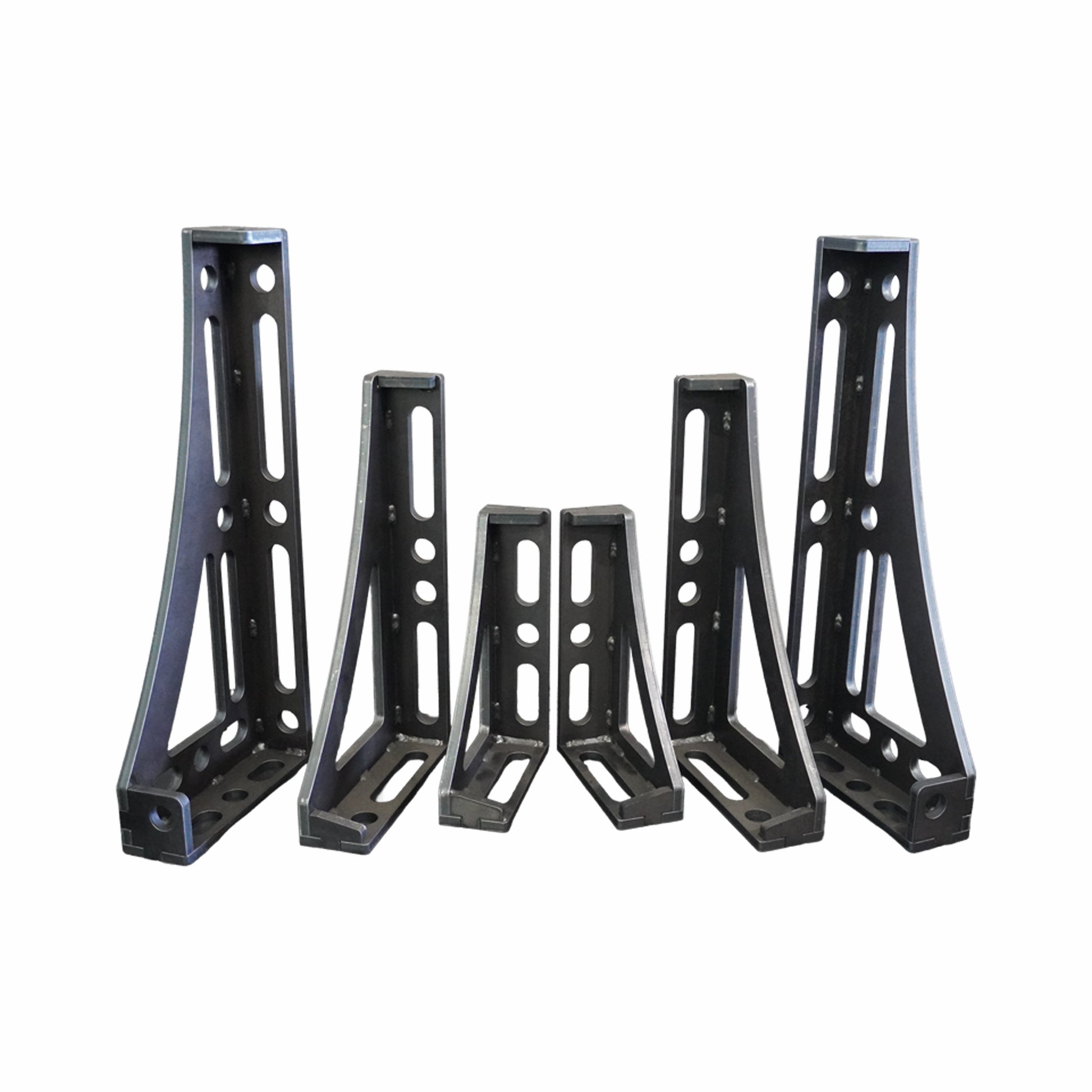 6-teiliges 3D Spannwinkel-Set D28 | 12 mm – 250, 300, 450 mm