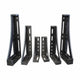 6-teiliges 3D Spannwinkel-Set D16 | 12 mm – 250, 300, 450 mm Links und Rechts