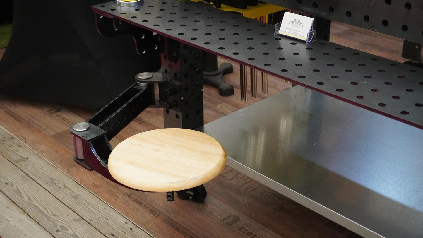 Schwebehocker| Arbeitshocker für Schweißtisch