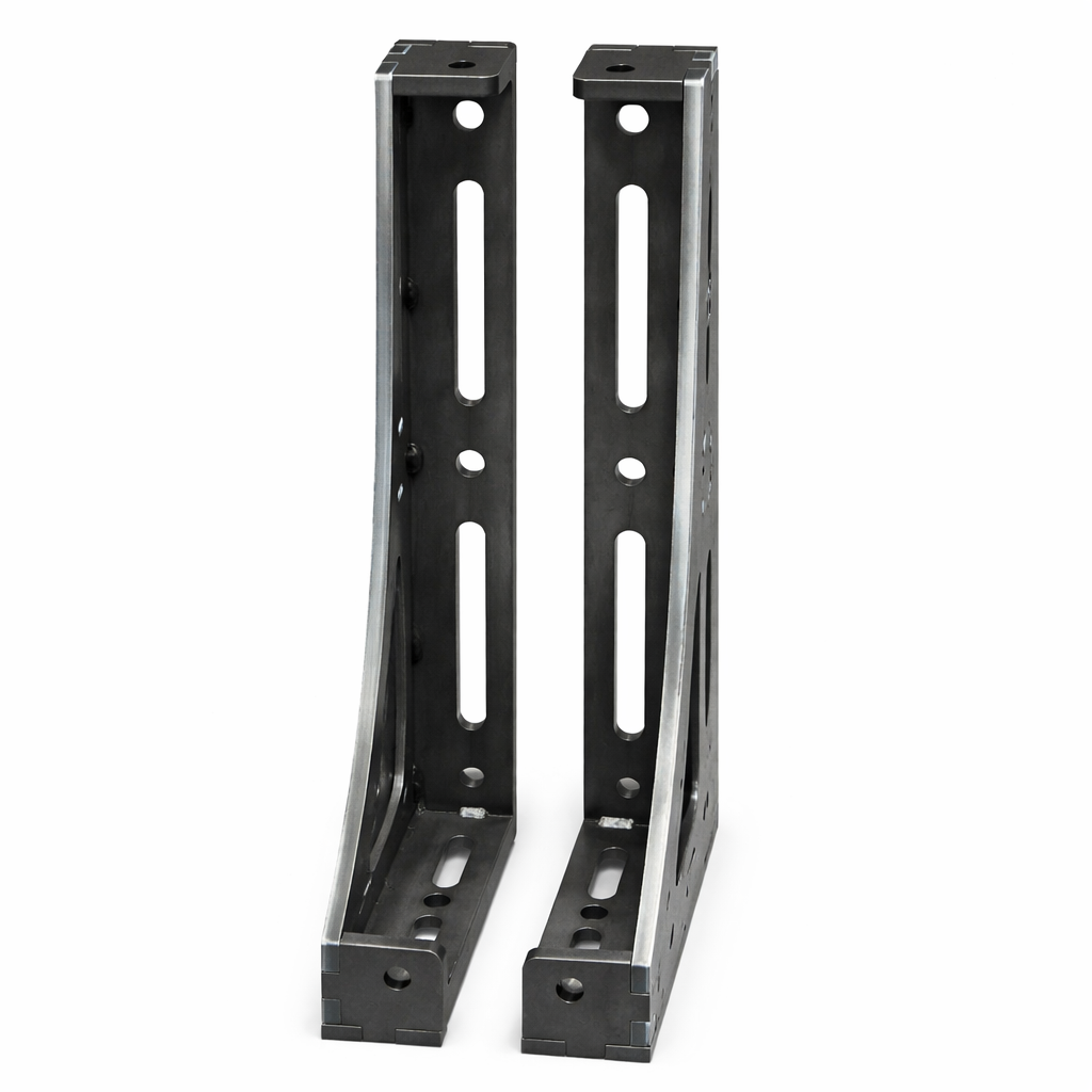 Spannwinkel D16 Bausatz – 600×250×75×12 mm | Set 2-teilig (links/rechts)
