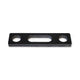Universal-Anschlag D28 | 200x50x12mm - 2x Rundloch + 1x Langloch