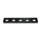 Universal-Anschlag D28 | 250x50x12mm - 5x Rundloch