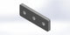 Universalanschlag Premium - 3x Rundloch - 150x50x12mm