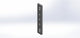 Universalanschlag Premium - 3x Rundloch + 2x oval - 300x50x12mm