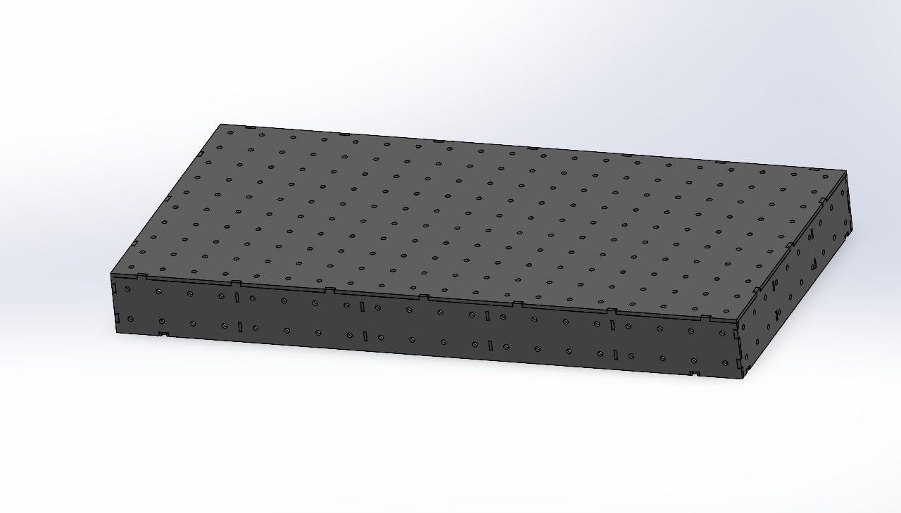Work-Pro D16 Schweisstischplattform 2000 × 1000 mm mit 12 mm Materialstärke und Diagonalraster 100 × 100 mm