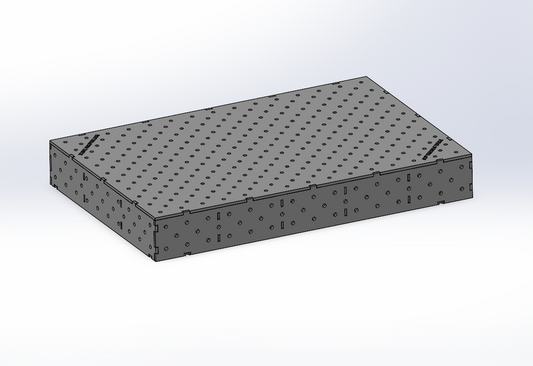 3D Schweisstisch Work-Pro D16 – 1500 × 1000 × 200 mm | 12 mm
