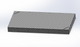 3D Schweisstisch Work-Pro D16 2400 × 1200 × 200 mm mit Diagonalraster 100 × 100 mm in Perspektivansicht