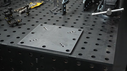 Adapterplatte für Schraubstock D16 | Schweißtisch-Zubehör