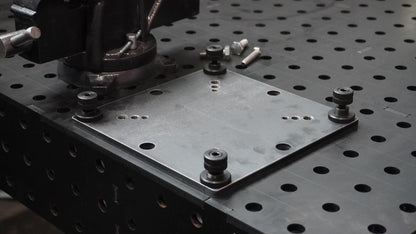 Adapterplatte für Schraubstock D16 | Schweißtisch-Zubehör