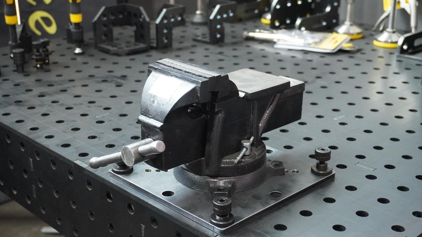 Adapterplatte für Schraubstock D16 | Schweißtisch-Zubehör