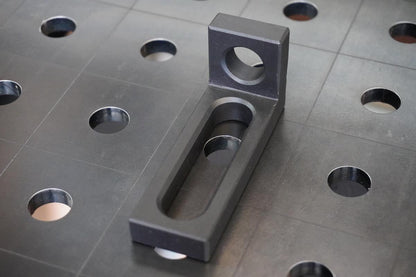 Anschlag-Spannwinkel D16 Nitriert – 90×30×40×12 mm