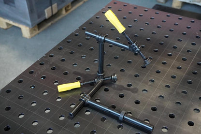 Set 2x Rohrschraubzwinge 45° | D16