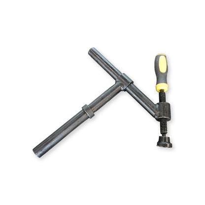 Rohrschraubzwinge 45°
