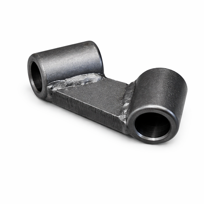 Rohrverbinder D16 Winkel 90° mit Lasche für Spannrohr | System 16