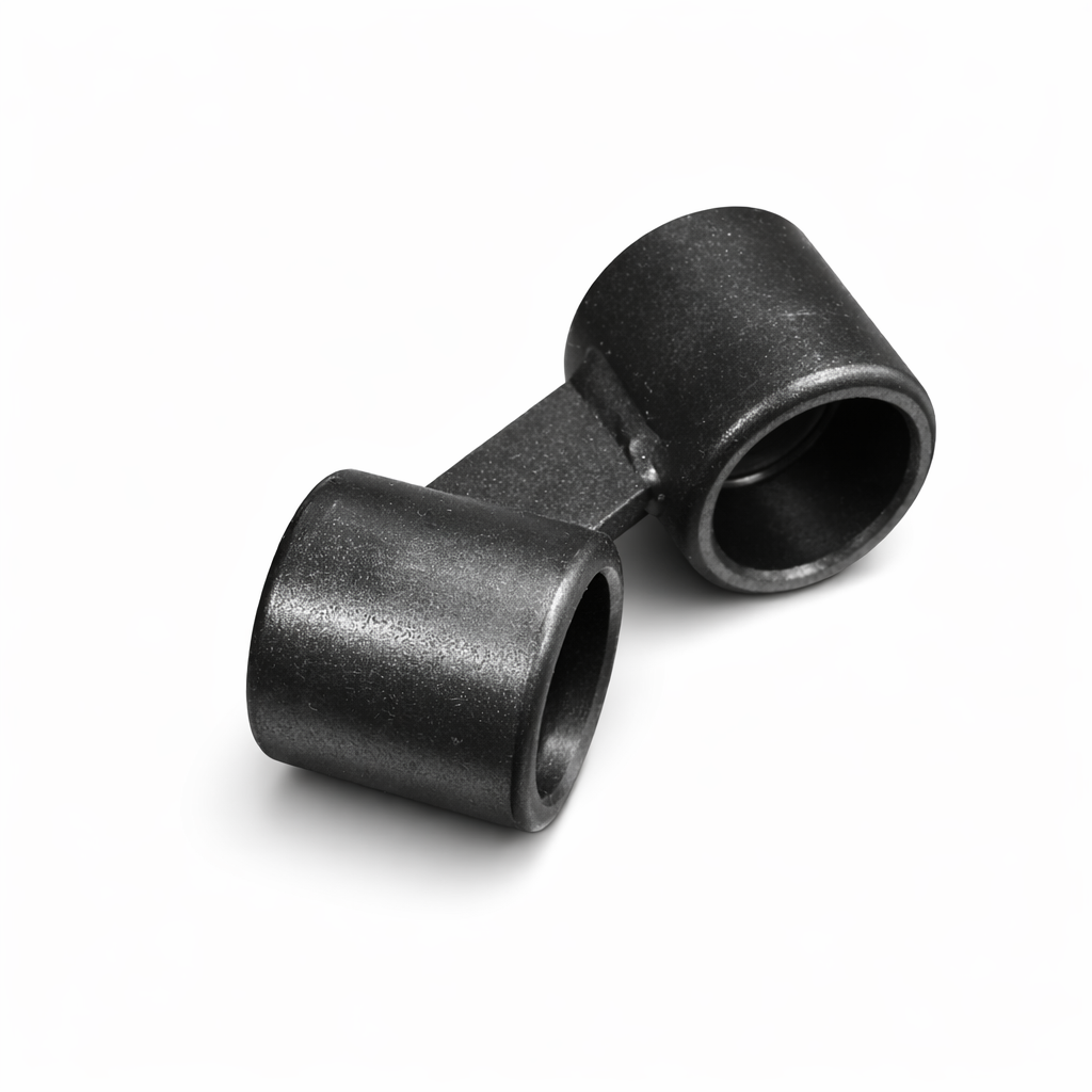 Rohrverbinder D28 Winkel 45° mit Lasche | System 28