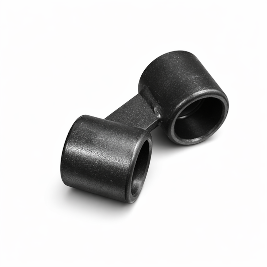 Rohrverbinder D28 Winkel 45° mit Lasche | System 28