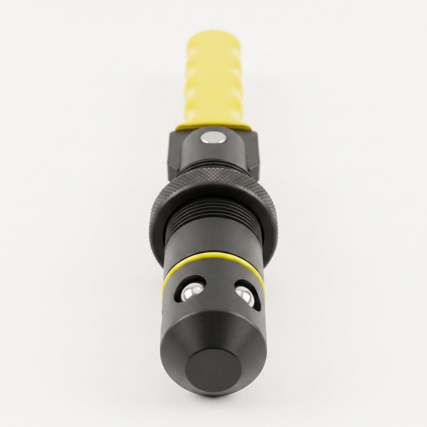 Schnellspannbolzen mit Griff D28x50 mm – Detailansicht des Spannkopfs