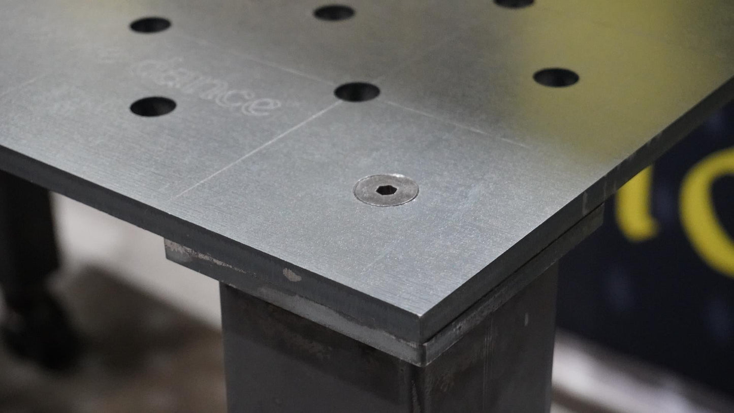 Schweißtisch Werkbank Lochtisch 1200x800x8mm