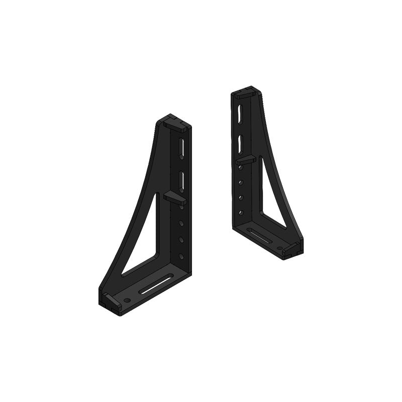 Spannwinkel D16 Set L+R | 450×250×75×12mm