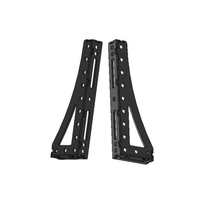 Spannwinkel D16 Set L+R | 450×150×50×6 mm